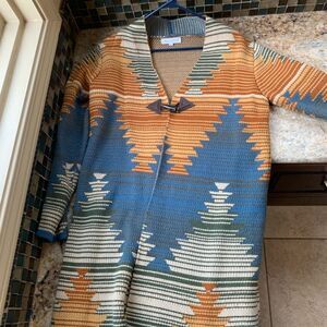 Keren Hart Southwest heavy sweater coat